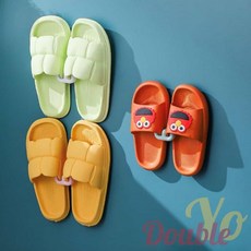 더블요 욕실 슬리퍼 후크 실내화걸이대 아기모자걸이 욕실화걸이, 1