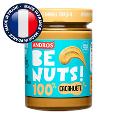 안드로스 비넛츠 100% 무가당 땅콩버터 무첨가 크리미 피넛버터 프랑스땅콩잼, 1개, 320g