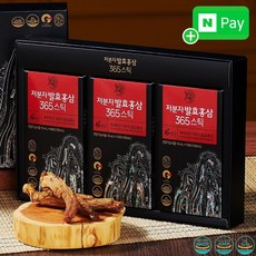 발효홍삼스틱 6년근 홍삼달임액 홍삼활력 저분자365 30포, 1개