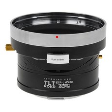 Fotodiox TLT ROKR - Bronica ETR 렌즈용 틸트/시프트 어댑터 L-마운트 얼라이언스 카메라와 호환 가능, Fotodiox TLT ROKR - Bronica ET