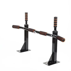 치닝디핑 턱걸이 가정용 철봉 실내 헬스기구 풀업, 검은색