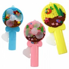 툭툭블럭 클레이 여름 바다 손 선풍기 만들기 세트 수동 선풍기 나노블록, 1세트, 5인용 (5개입)