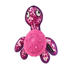 艾爾發寵物 Q-MONSTER 橡膠漏食海龜玩具 烏龜玩具 磨牙玩具, 紫色, 1個