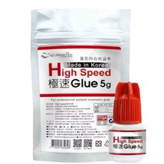 Eyelash Boss 極速膠水 5g Made in Korea for professional eyelash extension glue, 1個, 紅蓋黑膠