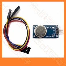 Waveshare MQ-2 燃氣檢測模塊 煙霧氣體傳感器 適用於液化氣、丙烷、氫氣, 1個