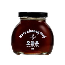 [오늘은 꿀] 밤꿀 100% 국산 숙성꿀 천연벌꿀, 4개, 350g