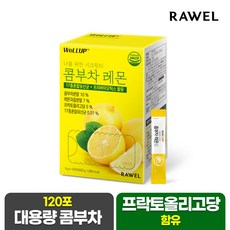 저스틱 콤부차 레몬 분말스틱, 5g, 120개입, 1개