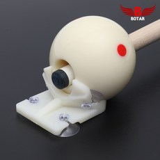 [보타르] 당구 연습공2 흡착식 스트로크 자세 교정기 큐 조준 구멍 당구공 당구용품, 흡착식 당구 연습공18mm, 1개