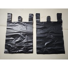 리벤스 손잡이 비닐봉투 4호 검정, 18L, 200개