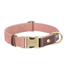 寵物項圈 寵物刻字頸圈 防丟狗牌 狗狗飾品, 貝殼粉（不刻字）, S-小型建議8-18斤
