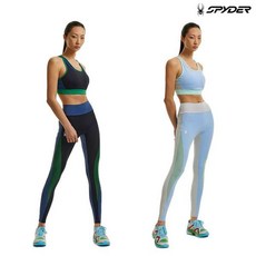 스파이더 여성 러닝 프로웹 컬러 블록 브라탑 SPHPCNBR281W GFL300 MBS041