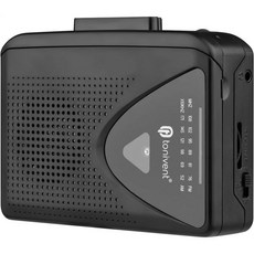 포사 TON009 휴대용 카세트 플레이어 AM/FM 라디오 자동 정지 미니 스테레오 테이프 3.5mm 이어폰 잭 조절 가능한 볼륨 가정 학교 여행용, 포사 TON009 휴대용 카세트 플레이어 AM/FM 라