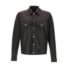 딸리아또레 레더 셔츠 재킷