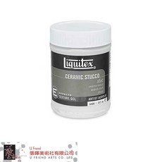 Liquitex 麗奎特 陶灰泥紋理凝膠 Ceramic Stucco Texture Gel, 1個