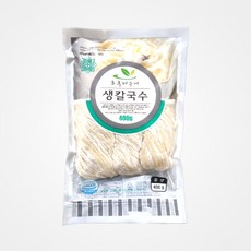 [초록바구니] 청백리 초록 생칼국수 400g, 1개