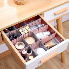 책상 트레이 B형 서랍 다용도 정리함 길이조절 칸막이che3+2Mld