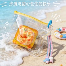 高顏值矽膠海島風情捏捏樂 解壓超軟慢回彈爛泥手感 女孩子玩具, 海島風情繫列【芝士蝦仁吐司】, 1個