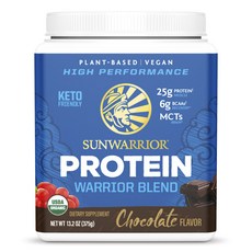 SUNWARRIOR 蛋白粉 巧克力風味, 375g, 1個
