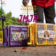 釣友俱樂部 漁具路亞箱 帶隔層手提收納盒, 1個