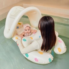 스윔어바웃 밍곰 콤보 유아 보행기 튜브 2인용, 1개, 밍곰 콤보 2인 보행기튜브(MG-WT-2P)