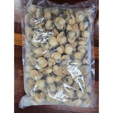 통통하게 손질한 자숙 가리비살, 2개, 1kg