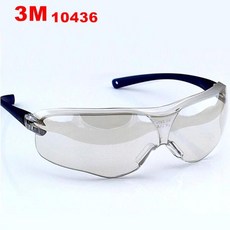 3M 10436 안전 고글 밝은 갈색 렌즈 눈부심 방지 충격 방지 방진 보호 안경