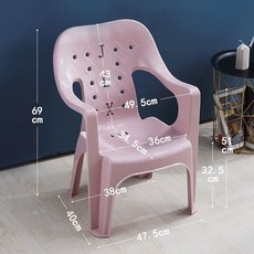 야외 식당 테이블 접이식 포차테이블 테라스용 포장마차, 핑크