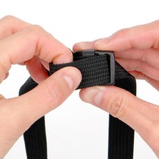 (2cmX100cm)스트랩 고정 캠핑스트랩 다용도 버클 침낭 수납, 1개