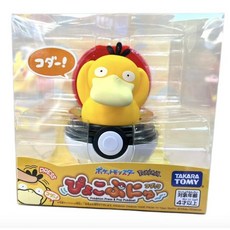 TAKARA TOMY 寶可夢彈彈有聲精靈球 皮卡丘 伊布 耿鬼, 1個, 可達鴨