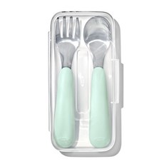 OXO 토트 온 더 고 포크 및 스푼 세트 - 오팔, Opal, 1개