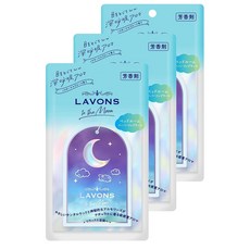 라본스 투 더 문 낙터널 블루 페이퍼 프래그런스 3팩 Lavons To The Moon Paper Fragrance Nocturnal Blue, 3개