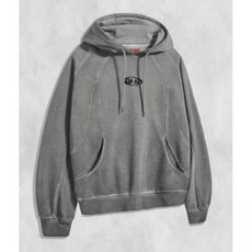 디미트리블랙 VLAD 피그먼트 슬래쉬 후드 티셔츠_라이트 그레이 251618