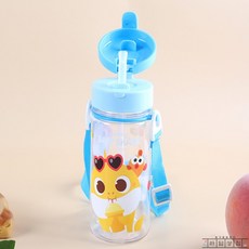 [llon몰] 아기상어 투명물통 350ml 아기물통