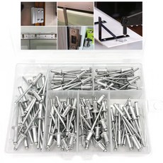 아이베란다 리벳 못 120P 6종 케이스 보관 세트