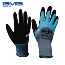 지엠지 GMG 컴포트그립 KR-L2002 라텍스 코팅장갑(M), 1개
