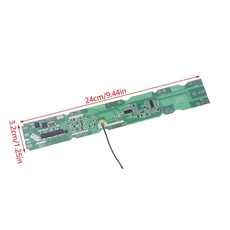 전기 스쿠터 18650 배터리 팩용 10S 36V 15A BMS 리튬 보호 보드 다른 포트, 01 green