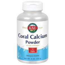 KAL 珊瑚鈣粉, 1個, 225克