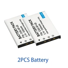 NP-20 배터리 1200mAh 충전식 카시오 EX-Z7 Z11 Z60 M1 S3 카메라, 04 2PCS Battery