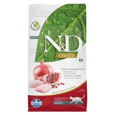 Farmina 法米納 ND 全系列 貓飼料 大包, 1個, GC2全齡貓-雞肉石榴5kg