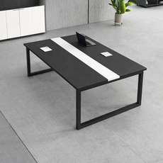 고급 현대 가구 심플한 사무실 회의 테이블 업소용회의책상, HY03