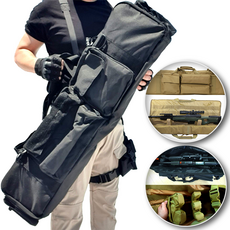 알케이브 건케이스 m249 건캐리어 밀리터리 전술백 라이플 에어소프트건 백팩 스나이퍼 M4A1 낚시, 멀티캠, 1개