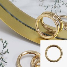 키 오링 골드 33MM 원형체인고리 키연결고리