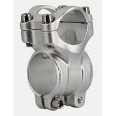 單車短龍頭32mm 鋁合金自行車把立 彩色超短28.6MM前叉徑 把立龍頭25.4x32MM把口31.8x32MM, 1個, 31.8mm銀色