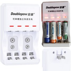 (3號/4號) AA AAA 1.2V, 1個, 倍亮四槽3號4號 鎳氫充電器