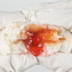 구암현대떡집 우리쌀로 만든 딸기잼설기, 10개, 90g