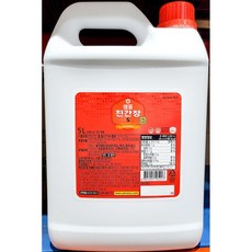 진간장 (샘표 5L S) 업소용/전문점용/식당용/진간장/간장, 1개