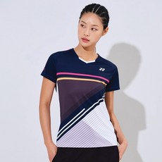 YONEX 女款羽毛球短袖上衣 223TS004F