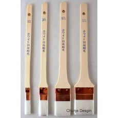 歐樂克修繕家 彩繪刷 美術刷 細緻刷 述描刷 適用多種顏料 人體工學握柄, 24mm/支, 1個
