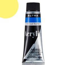 아크릴물감 50mL 레몬옐로우 캔버스전용물감