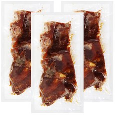 CJ제일제당 크레잇 쏙빠지는바비큐폭립 1kg, 3개